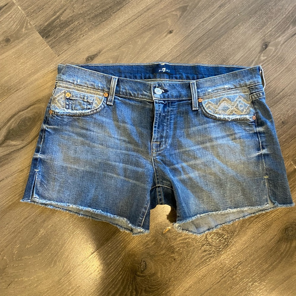 7 For All Mankind Womens Shorts Size 30